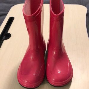 Girl’s Pink Rain Boots